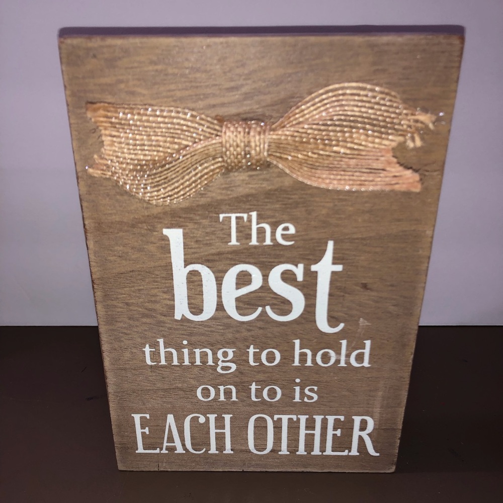 Wooden Sign